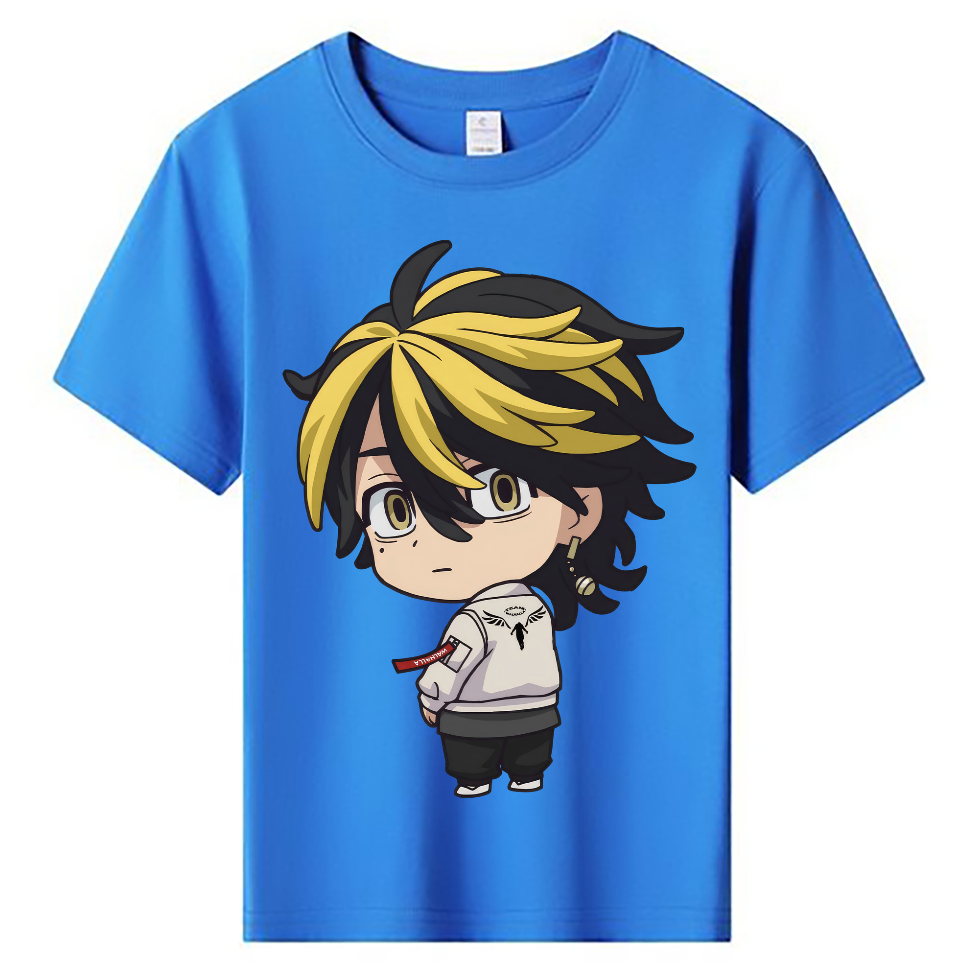 （画像用） 東京リベンジャーズ Tokyo Revengers 綿100％キッズTシャツ（フロントプリント）